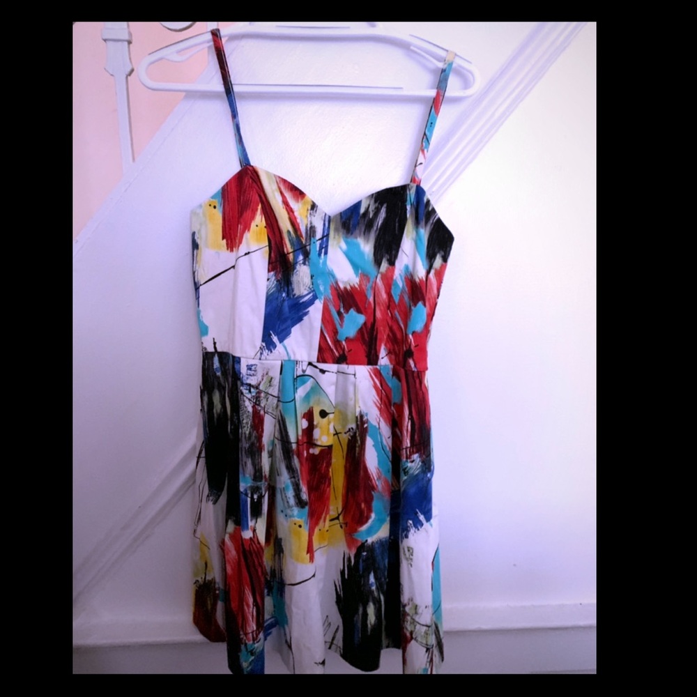Cotton dress great w/curves or to create curvylook